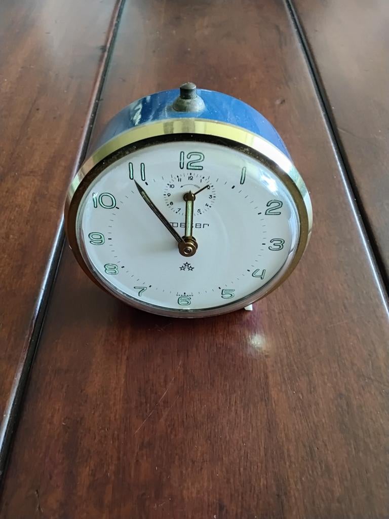 Vintage wekker, Verzamelen, Retro, Ophalen of Verzenden, Huis en Inrichting