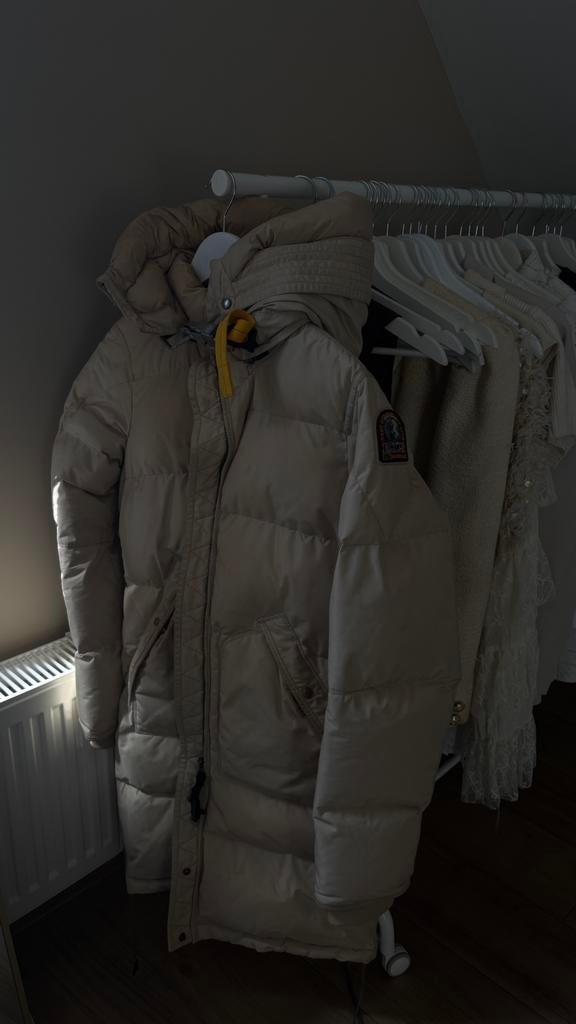 Parajumper long bear - beige- BIEDEN!, Ophalen of Verzenden, Gedragen, Maat 48/50 (M), Beige