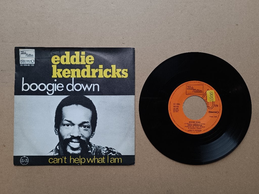 7" Single: Eddie Kendricks - Boogie Down (1974), Cd's en Dvd's, Vinyl Singles, Gebruikt, Pop, Verzenden