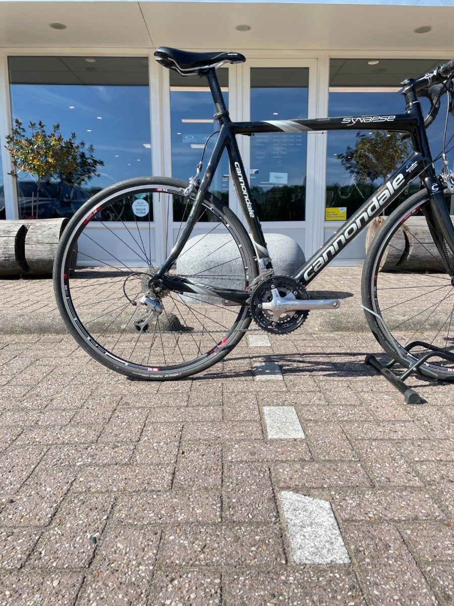 Cannondale Synapse Carbon Carbon/Charcoal/Silver 63cm, Gebruikt, -, -, -