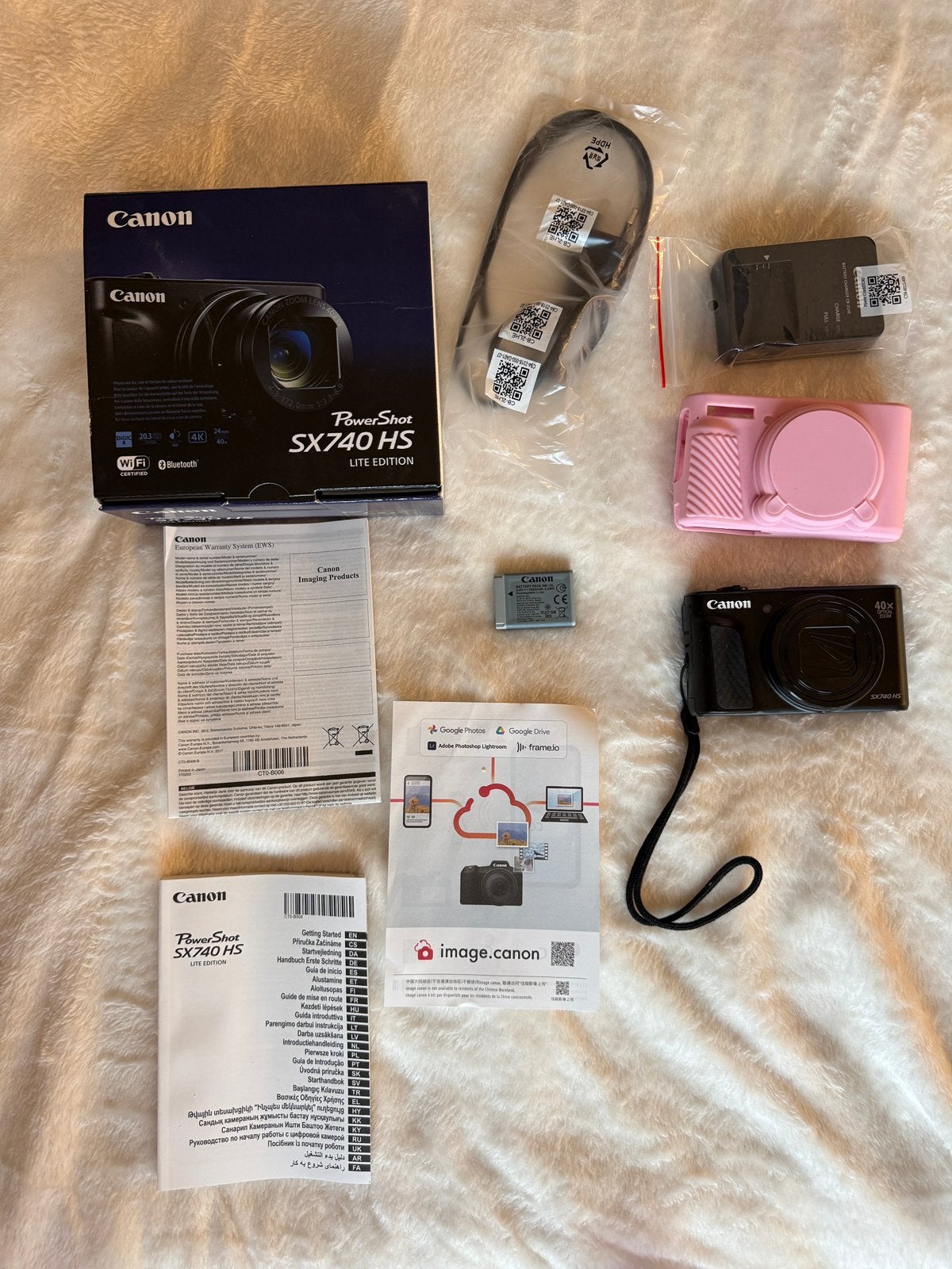 Canon PowerShot SX740 HS Lite Edition black, Ophalen of Verzenden, Zo goed als nieuw, Canon, 8 keer of meer