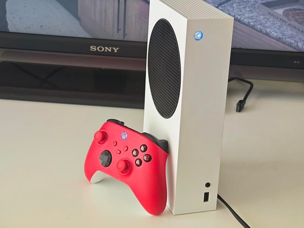 Xbox Series S + 3 games, nieuwe controller, topstaat!, Ophalen of Verzenden, Zo goed als nieuw, Xbox Series S