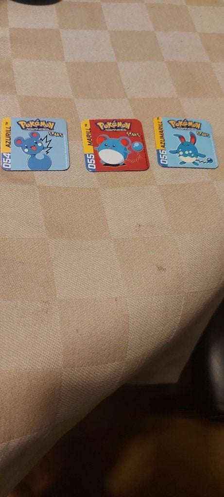 magneten speelgoed pokemon Azurill Marill Azumarill staks, Ophalen of Verzenden, Nieuw, Overige merken