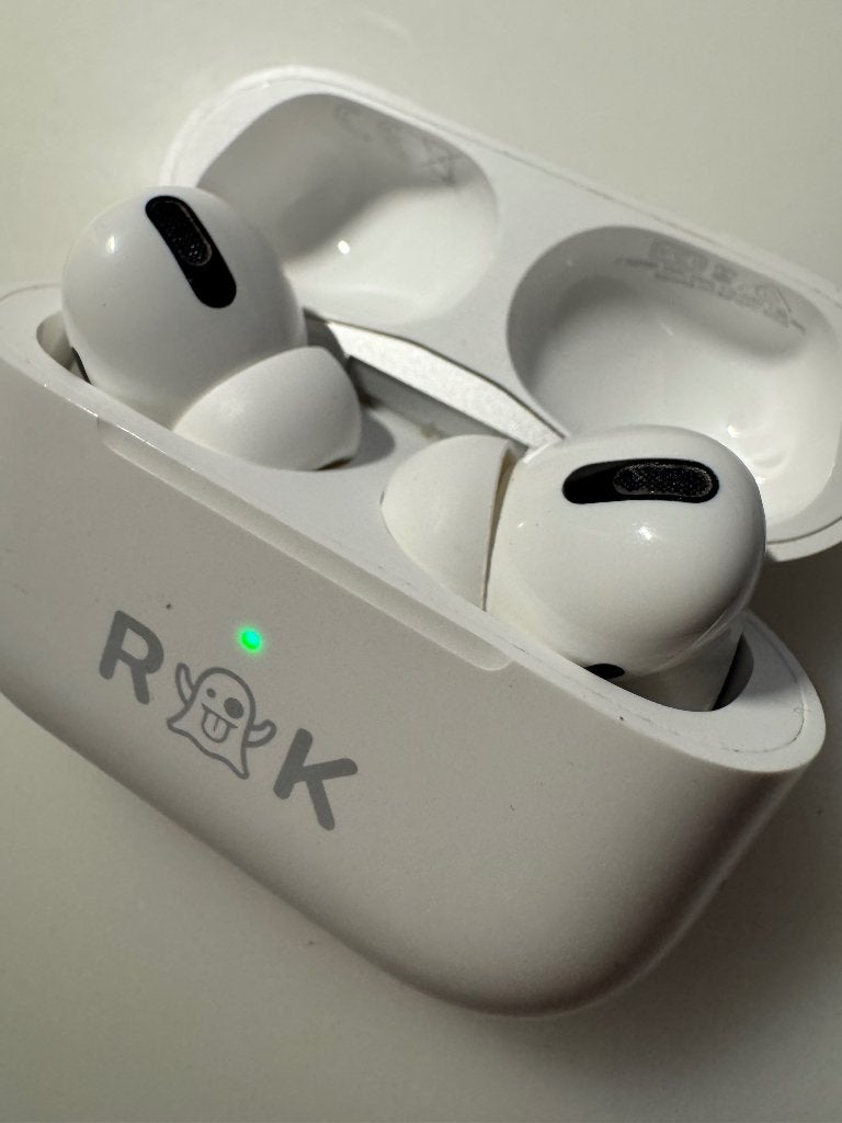 Apple AirPods Pro 1e generatie + MagSafe case + doos, In-ear, Gebruikt, Ophalen of Verzenden, Wit