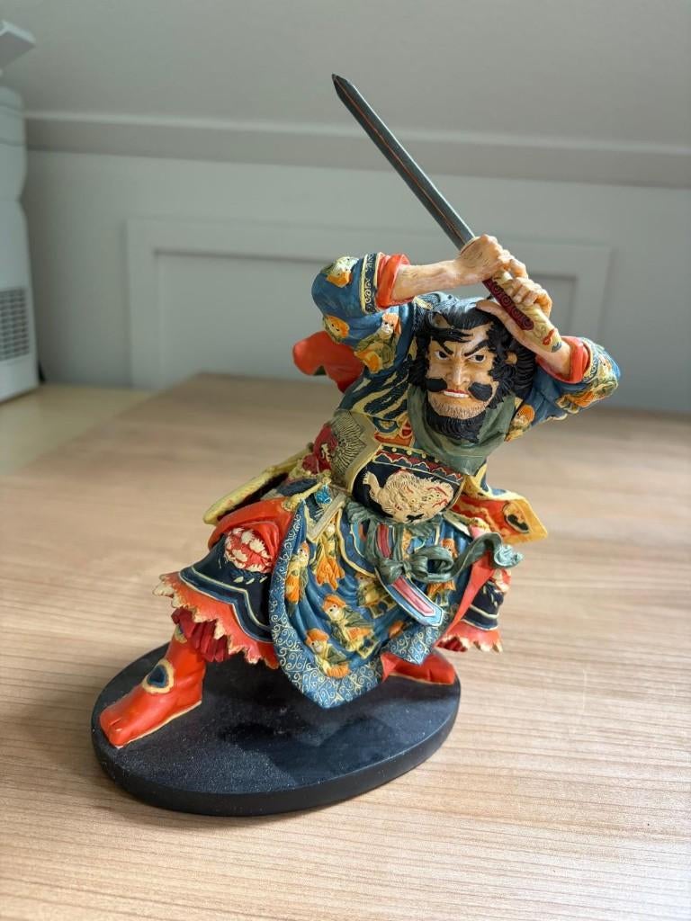 Samurai Beeldjes – Kunisada, Antiek en Kunst, Ophalen of Verzenden