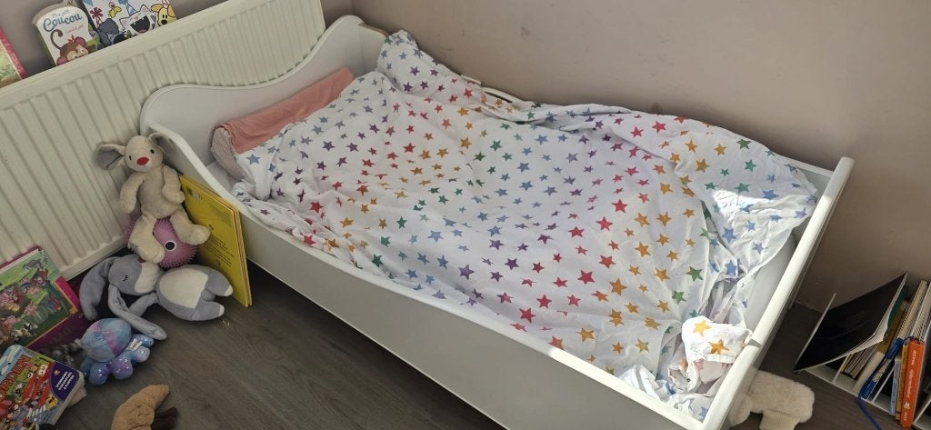 Peuterbed, Ophalen, Gebruikt, 70 tot 85 cm, Minder dan 140 cm