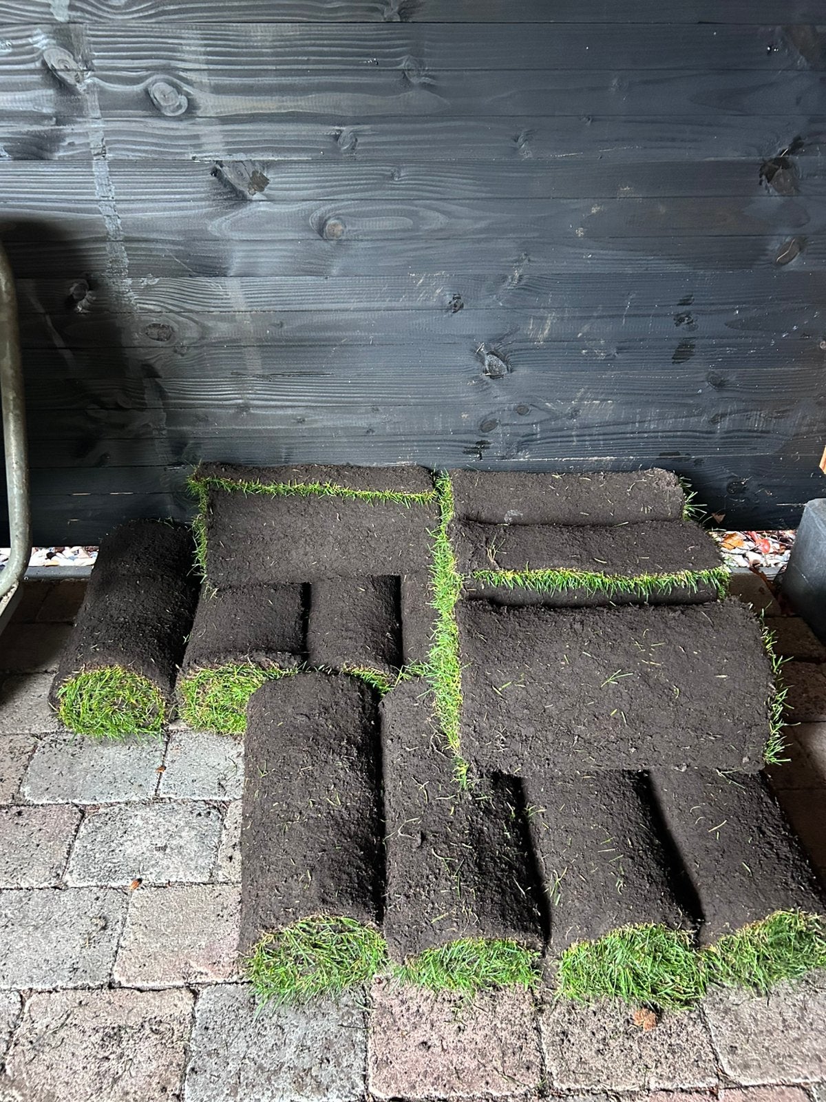 8 m2 graszoden, gratis af te halen, Ophalen, Zo goed als nieuw, Minder dan 10 m²