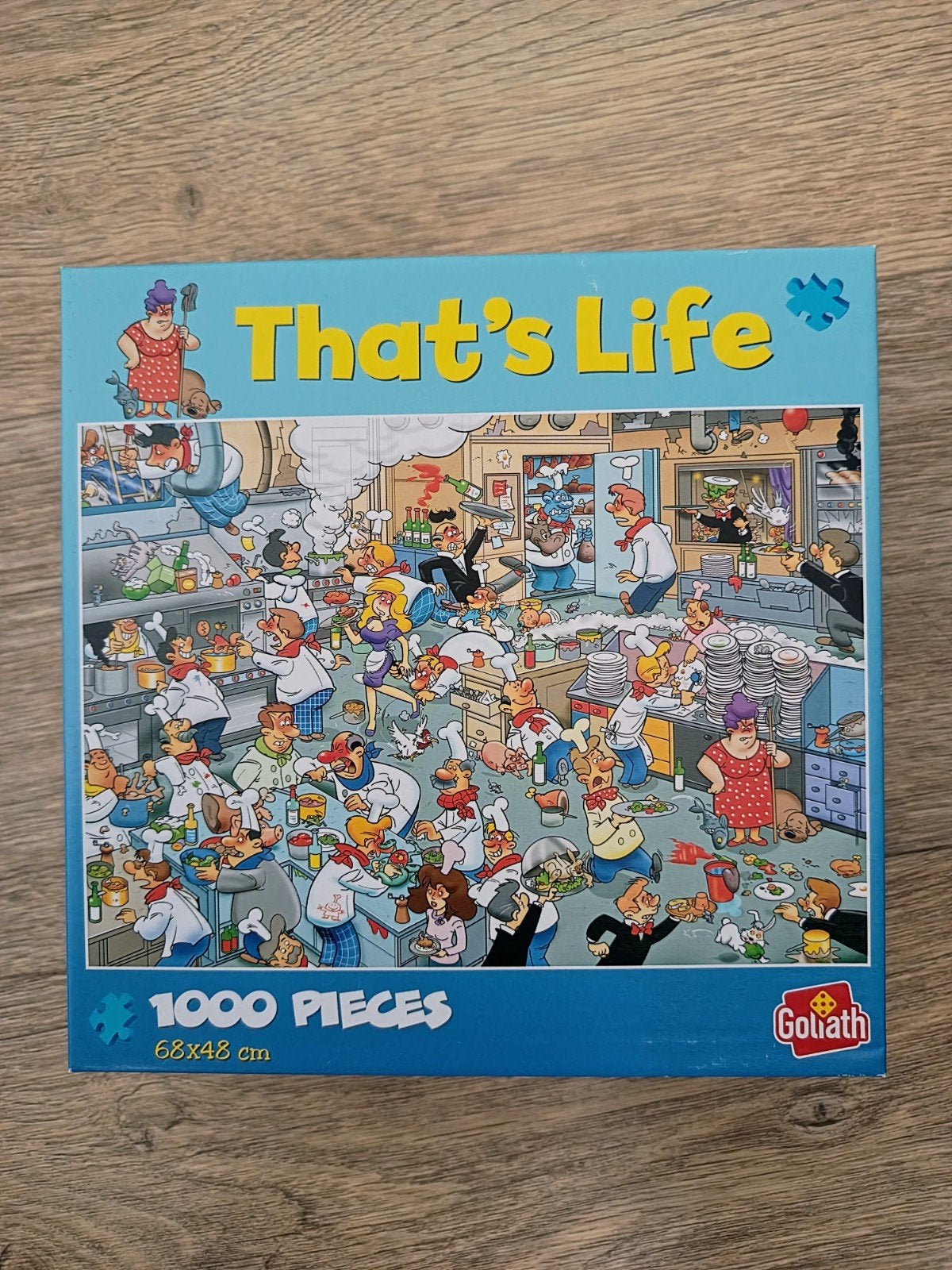 Thats life puzzel, Ophalen, 500 t/m 1500 stukjes