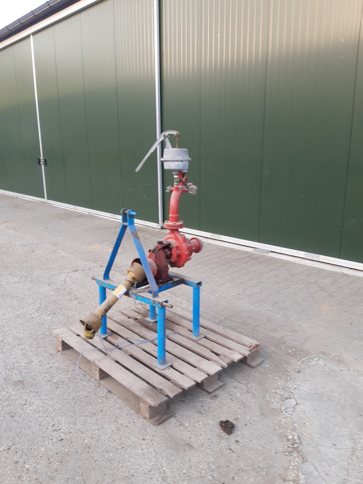 Waterpomp met aftekas, Ophalen of Verzenden