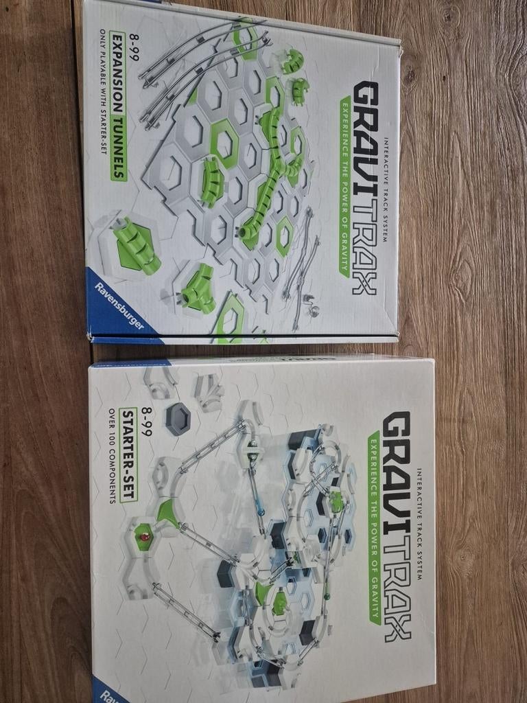 GraviTrax Starterset met diverse uitbreidingen, Ophalen of Verzenden, Gebruikt