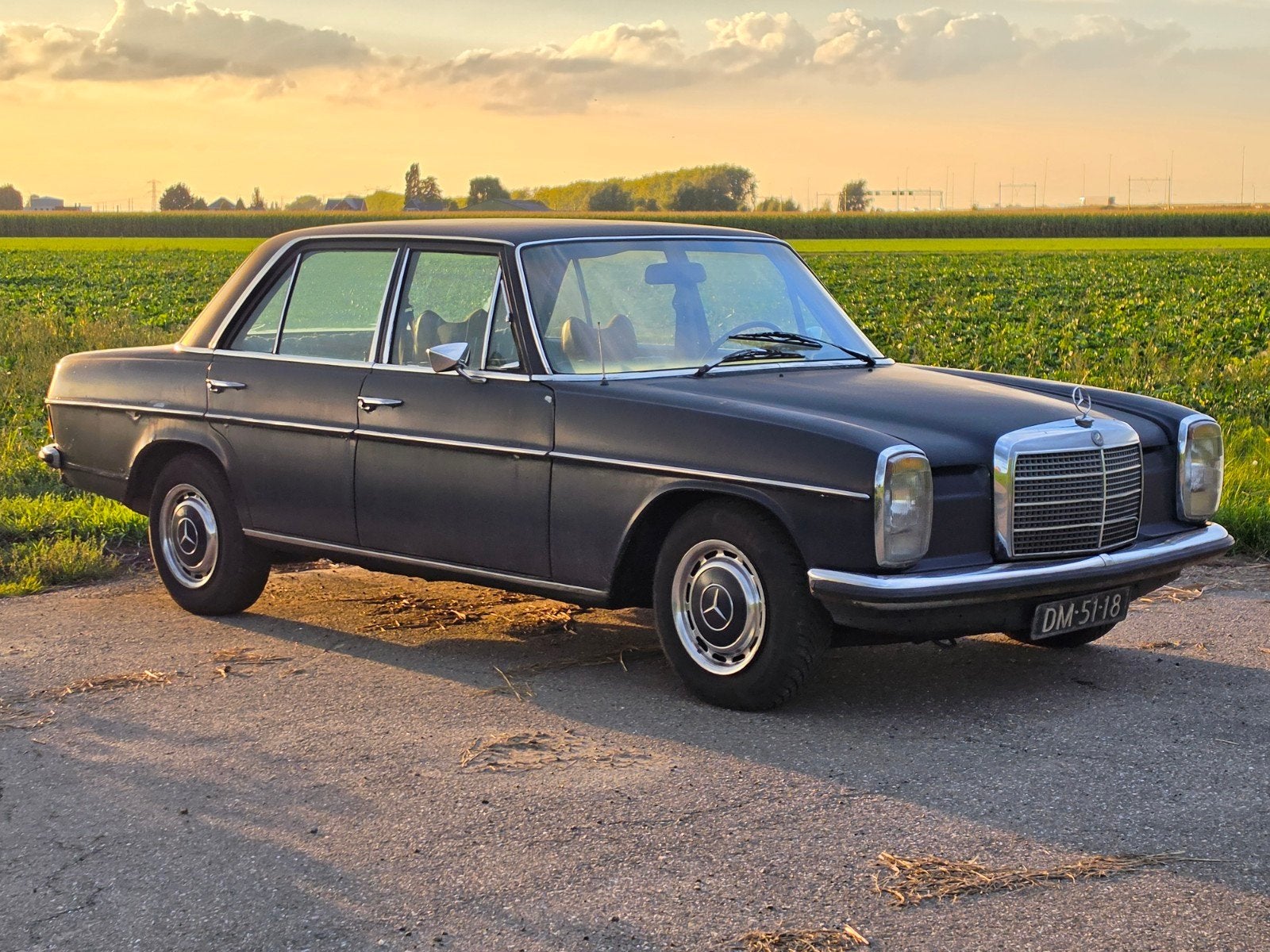 1971 Mercedes-Benz W115 5 cilinder / 4 bak, Bedrijf, Te koop
