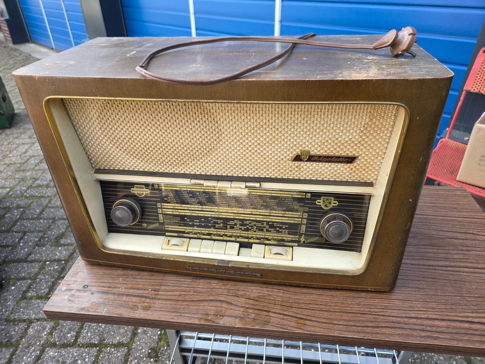 retro radio ook leuk als deco verzenden mogelijk, Ophalen of Verzenden