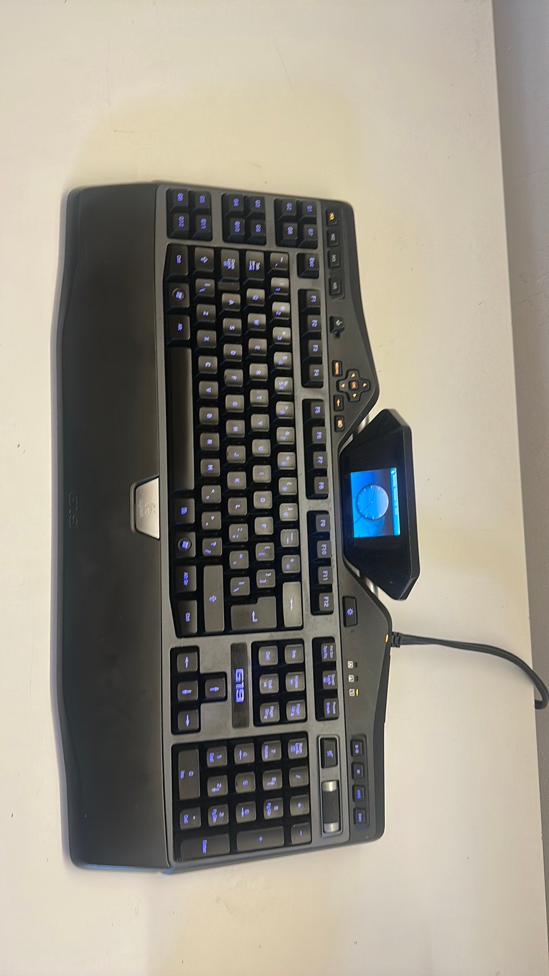 Logitech g19 gaming toetsenbord, Ophalen of Verzenden, Zo goed als nieuw, Gaming toetsenbord