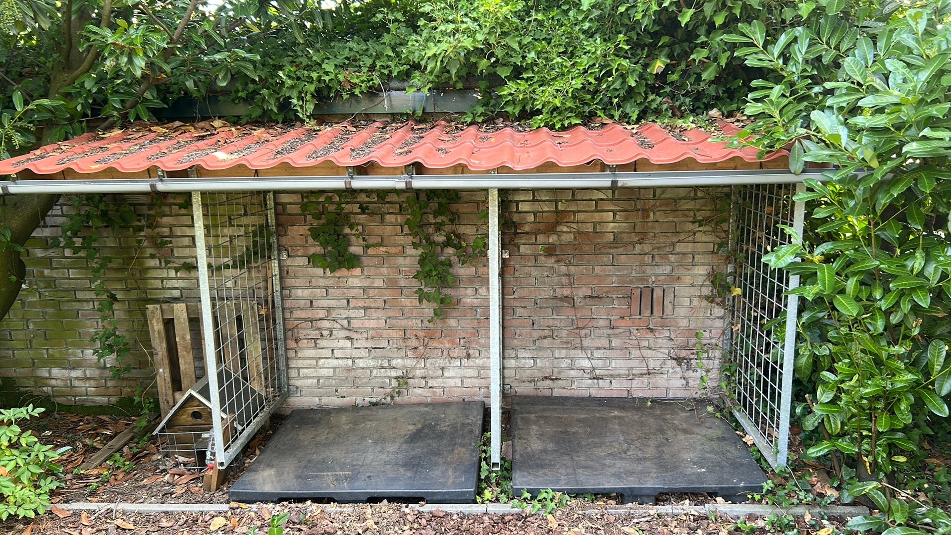 Openhaardhout opslag, Ophalen of Verzenden, Zo goed als nieuw, Kippenhok of Kippenren