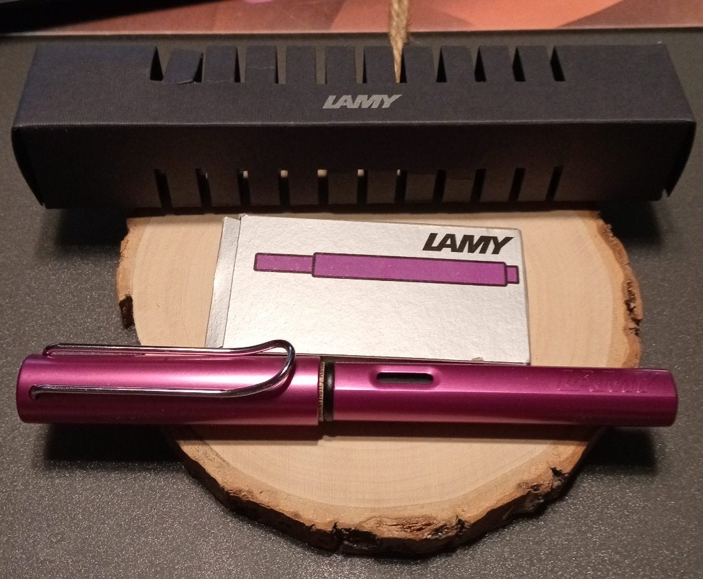 LAMY-AL STAR 2018 VIBRANT PINK VULPEN, Ophalen of Verzenden, Nieuw