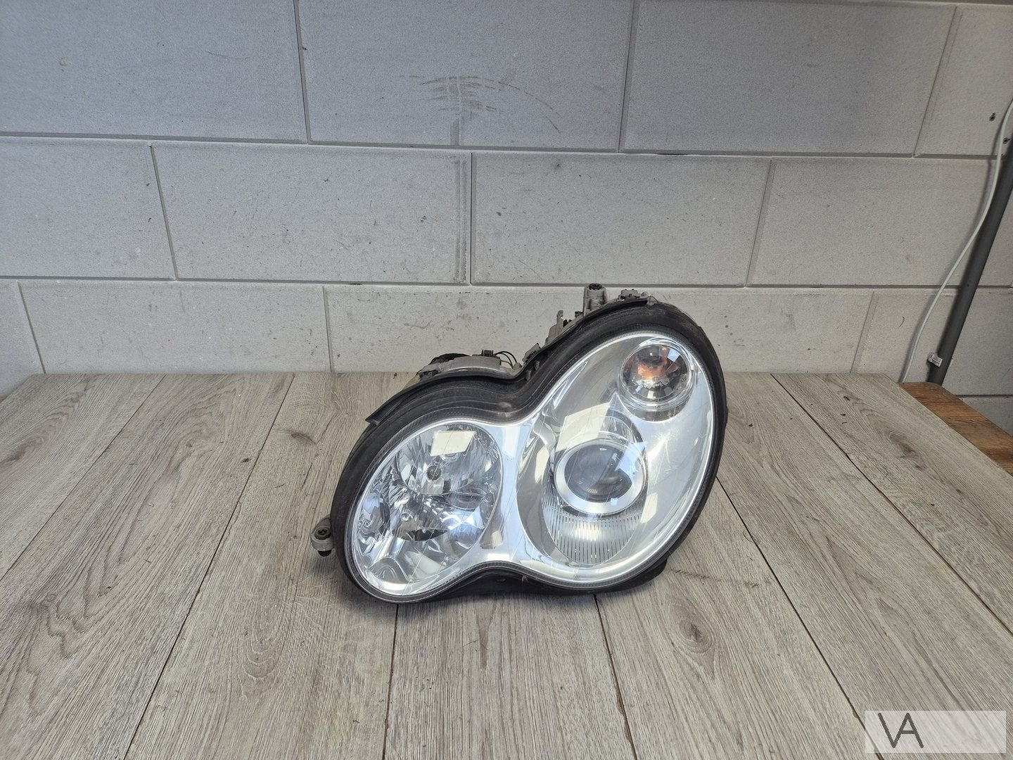 Koplamp links XENON Mercedes C klasse W203 04-07 A2038203761, Gebruikt, -, Ophalen of Verzenden, -