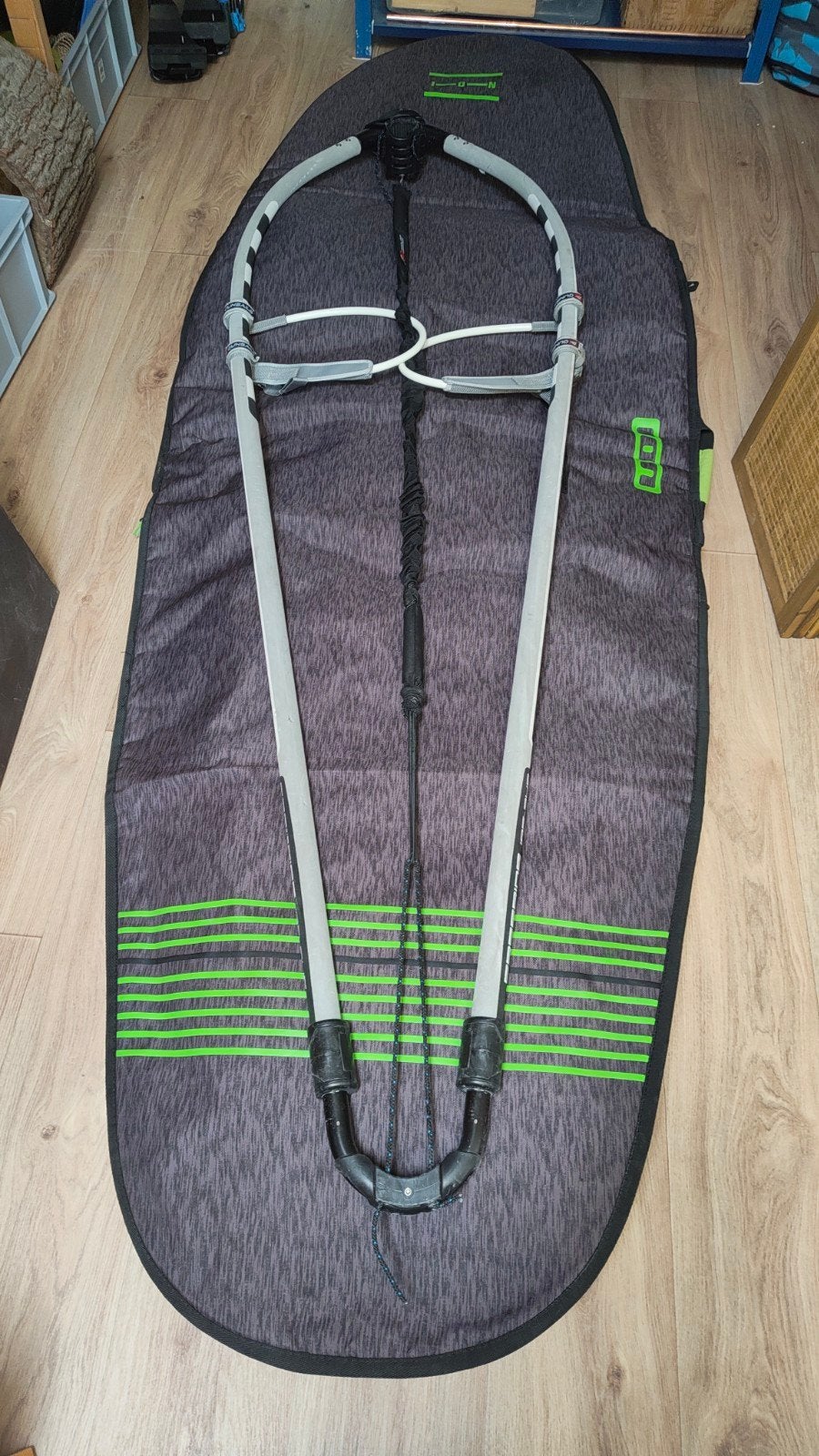 Foto 5 van Fanatic Blast 132 zeer complete set met 3 zeilen