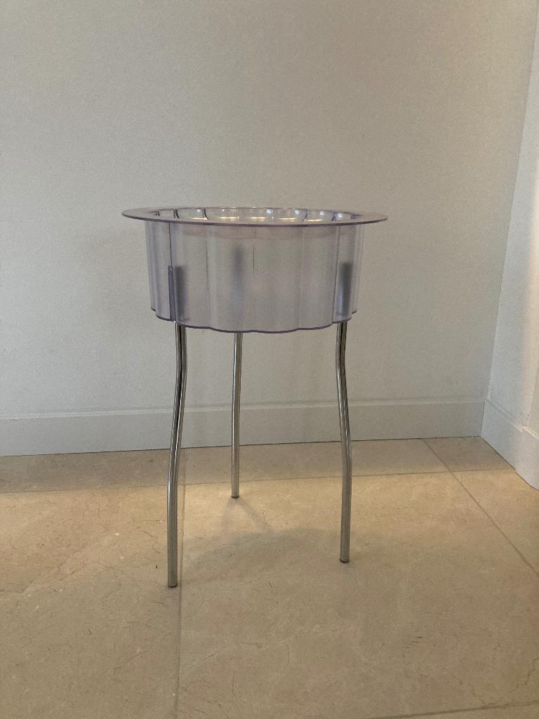 Ikea Hatten bijzettafel van Ehlen Johansson, Minder dan 55 cm, Gebruikt, Metaal of Aluminium, Rond