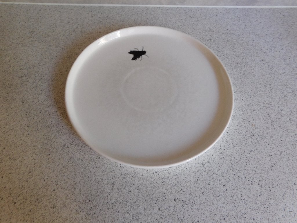 Bord 21 cm. Vlieg Zusss, Overige merken, Keramiek, Ophalen of Verzenden, Zo goed als nieuw