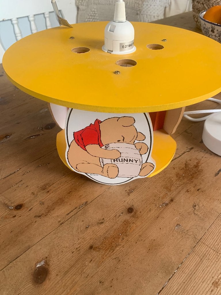 Kinderlamp, Overige merken, Geel, Ophalen of Verzenden, Zo goed als nieuw