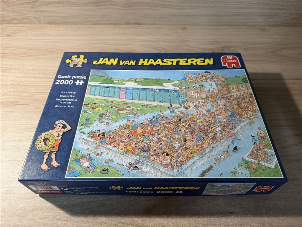 Jan van Haasteren - bomvol bad - 2000 stuks - s6642, Verzenden, 500 t/m 1500 stukjes, Zo goed als nieuw