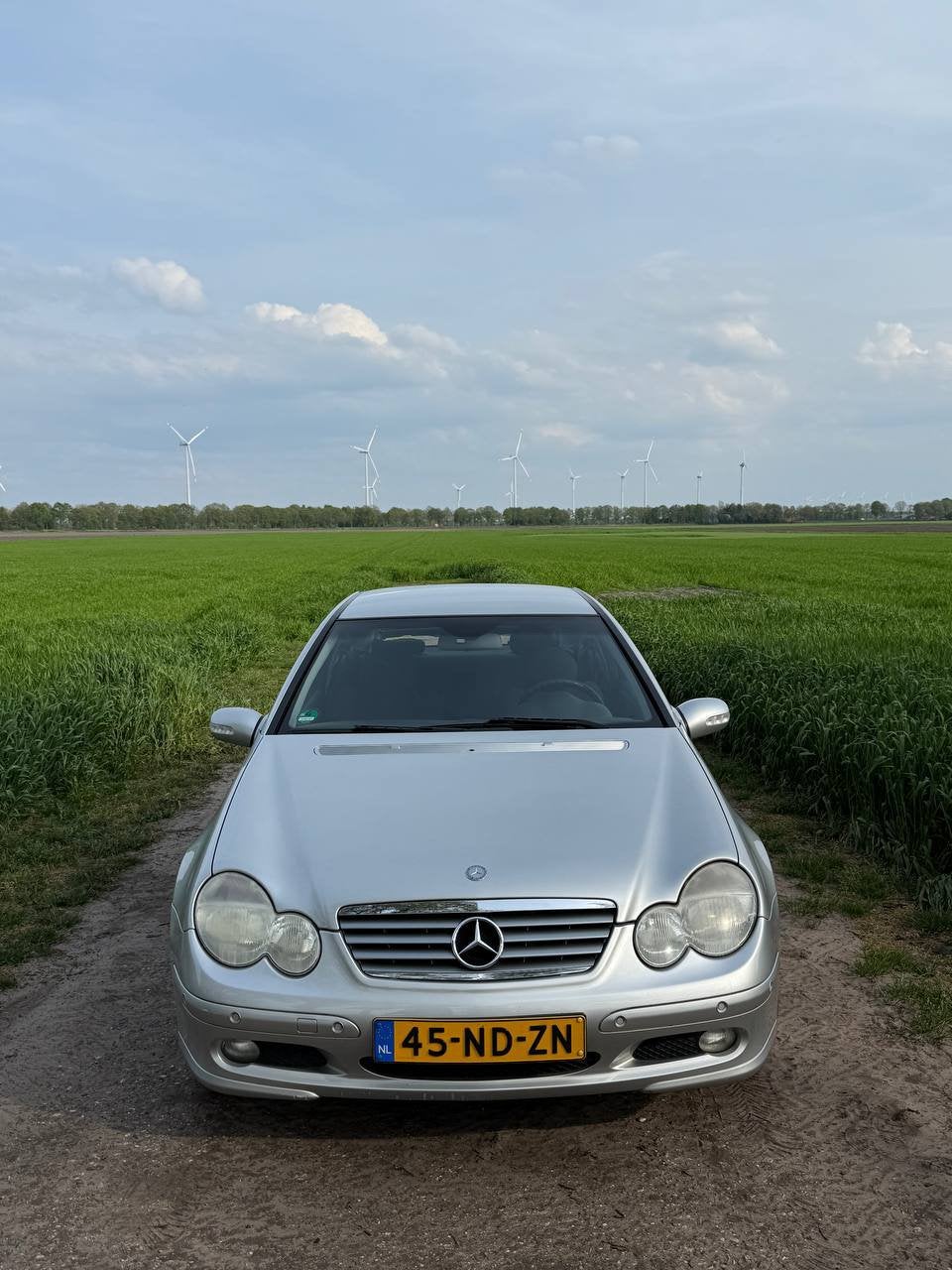 Mercedes-Benz C-Klasse 1.8 C180 Kompr Sportcoupe AUT 2003, Auto's, Automaat, 4 stoelen, 1796 cc, Origineel Nederlands