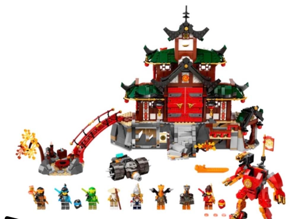 LEGO Ninjago 71767 Ninja Dojotempel, Ophalen, Lego, Zo goed als nieuw, Compleet