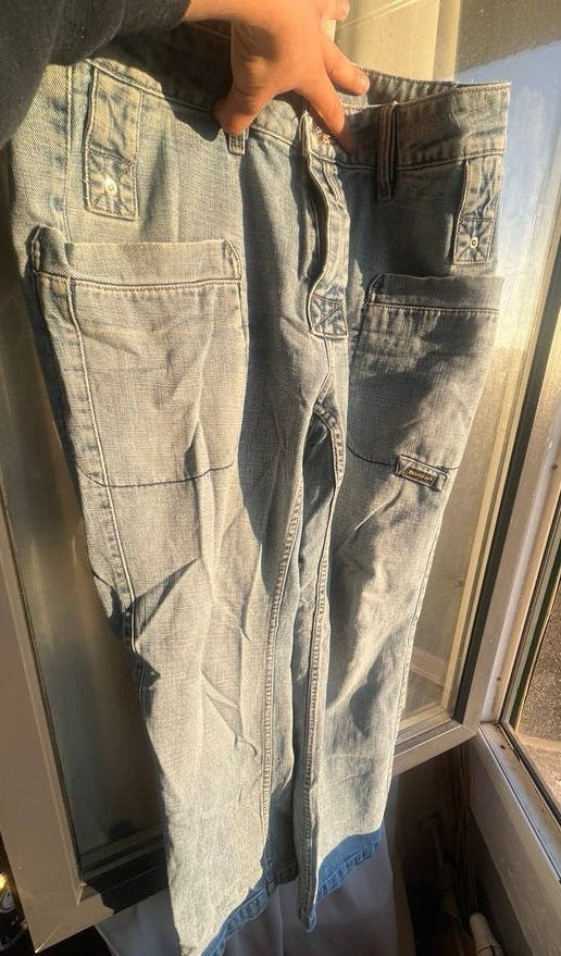 Blue Dickies Y2k Jeans, Ophalen of Verzenden