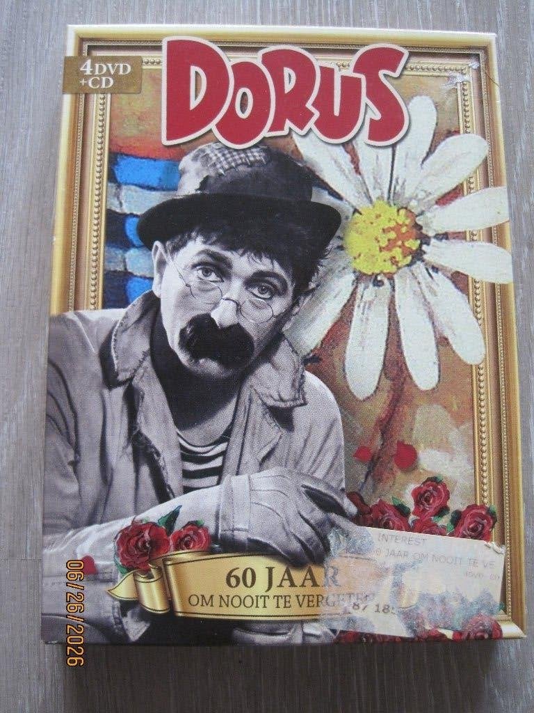 Dorus  /  Tom Manders  -  60 jaar om nooit te vergeten, Overige artiesten, Alle leeftijden, Nederlands, Inclusief doosje