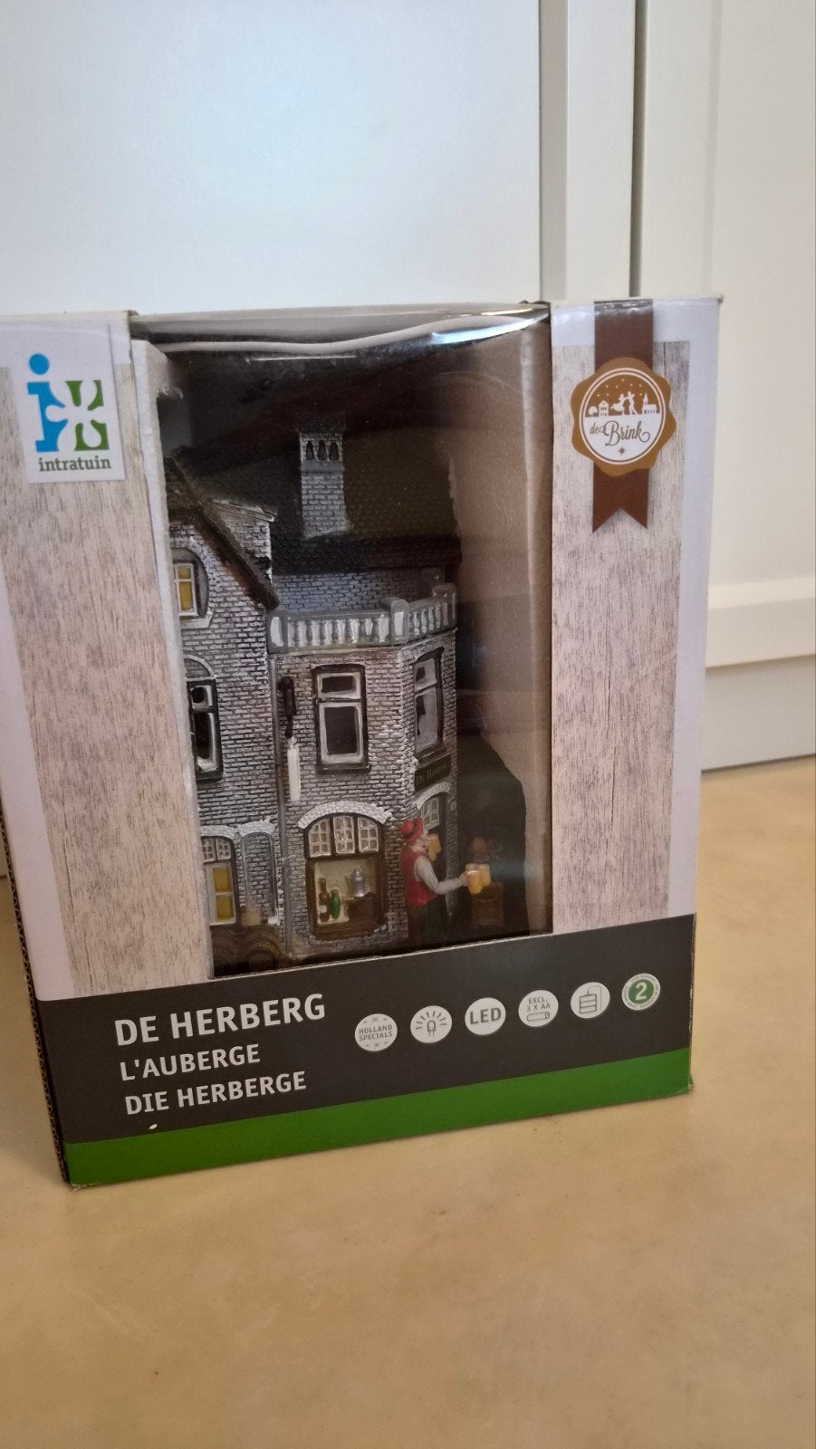 Kersthuisje intratuin herberg, Diversen, Kerst, Ophalen, Zo goed als nieuw