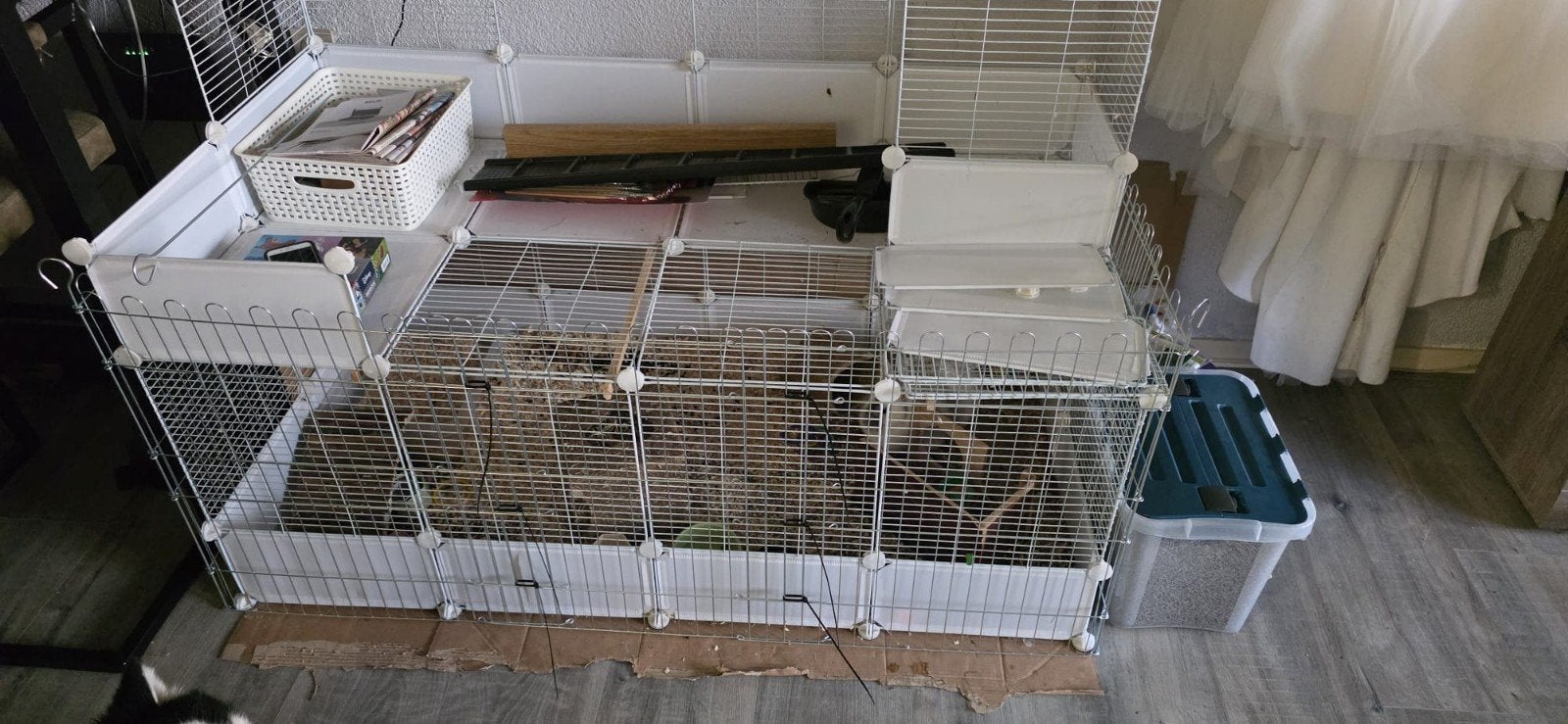 konijnen cavia hok panelen, Minder dan 60 cm, 110 cm of meer, Ophalen of Verzenden, Hok