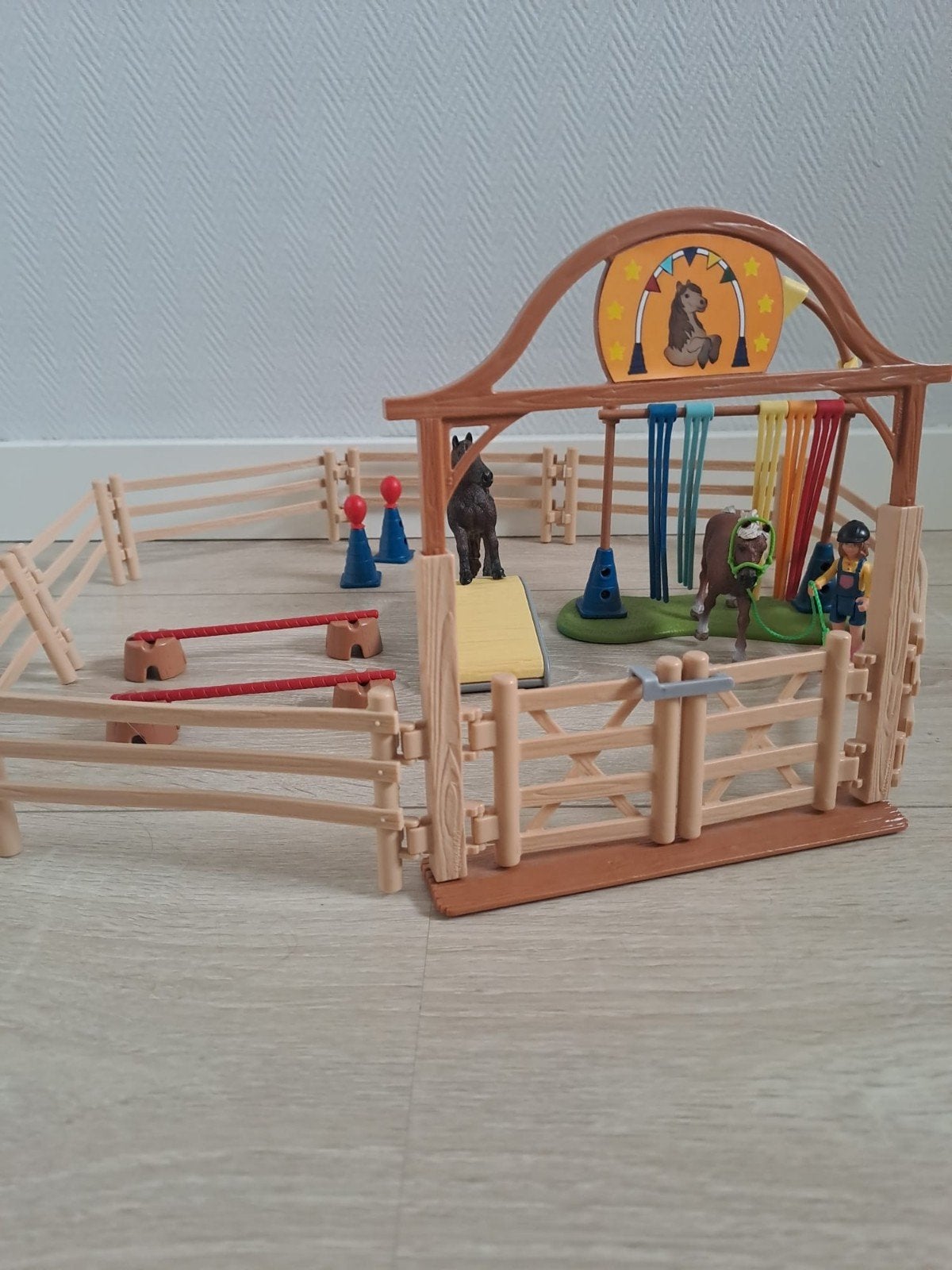 Schleich Agility Training Set 42481 -, Ophalen of Verzenden, Gebruikt, Jongen of Meisje