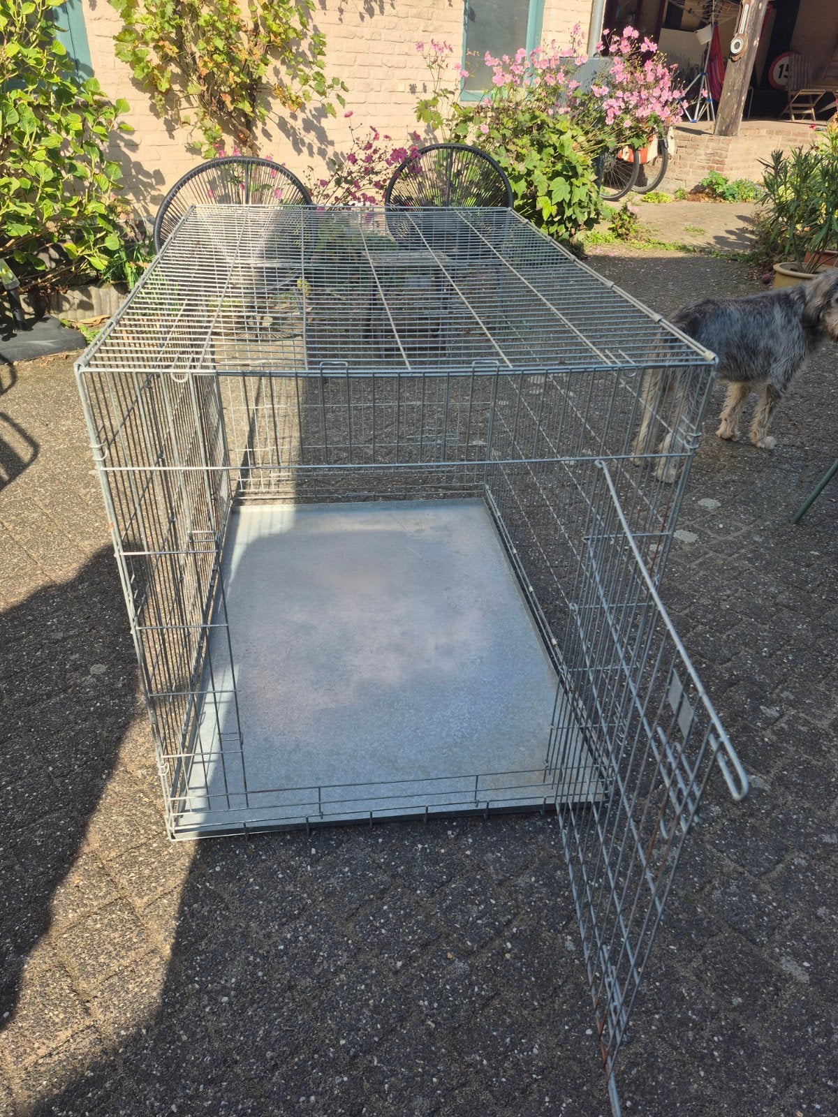 grote hondenbench metaal Petgear, Ophalen, 110 cm of meer, 65 tot 100 cm