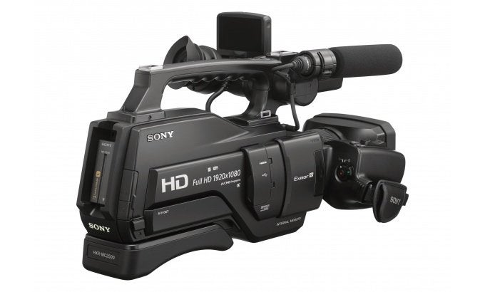 Sony HD Video-cam HXR-MC2500, Ophalen, Externe microfoon, Gebruikt, 20x of meer