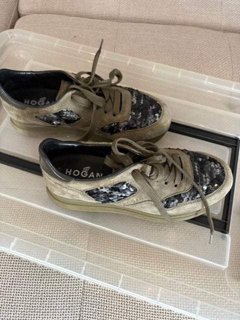 Hogan Sneakers, Kleding | Dames, Schoenen, Ophalen of Verzenden, Gedragen, Groen, Sneakers of Gympen