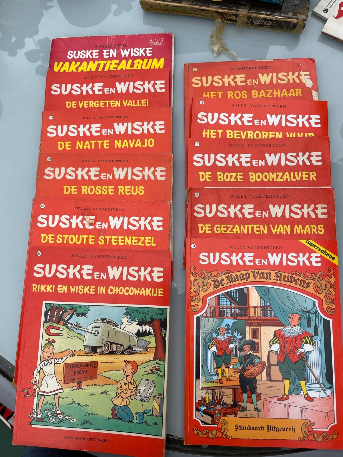 Suske en Wiske stripboeken - Diverse titels, Boeken, Meerdere stripboeken, Ophalen of Verzenden, Gelezen