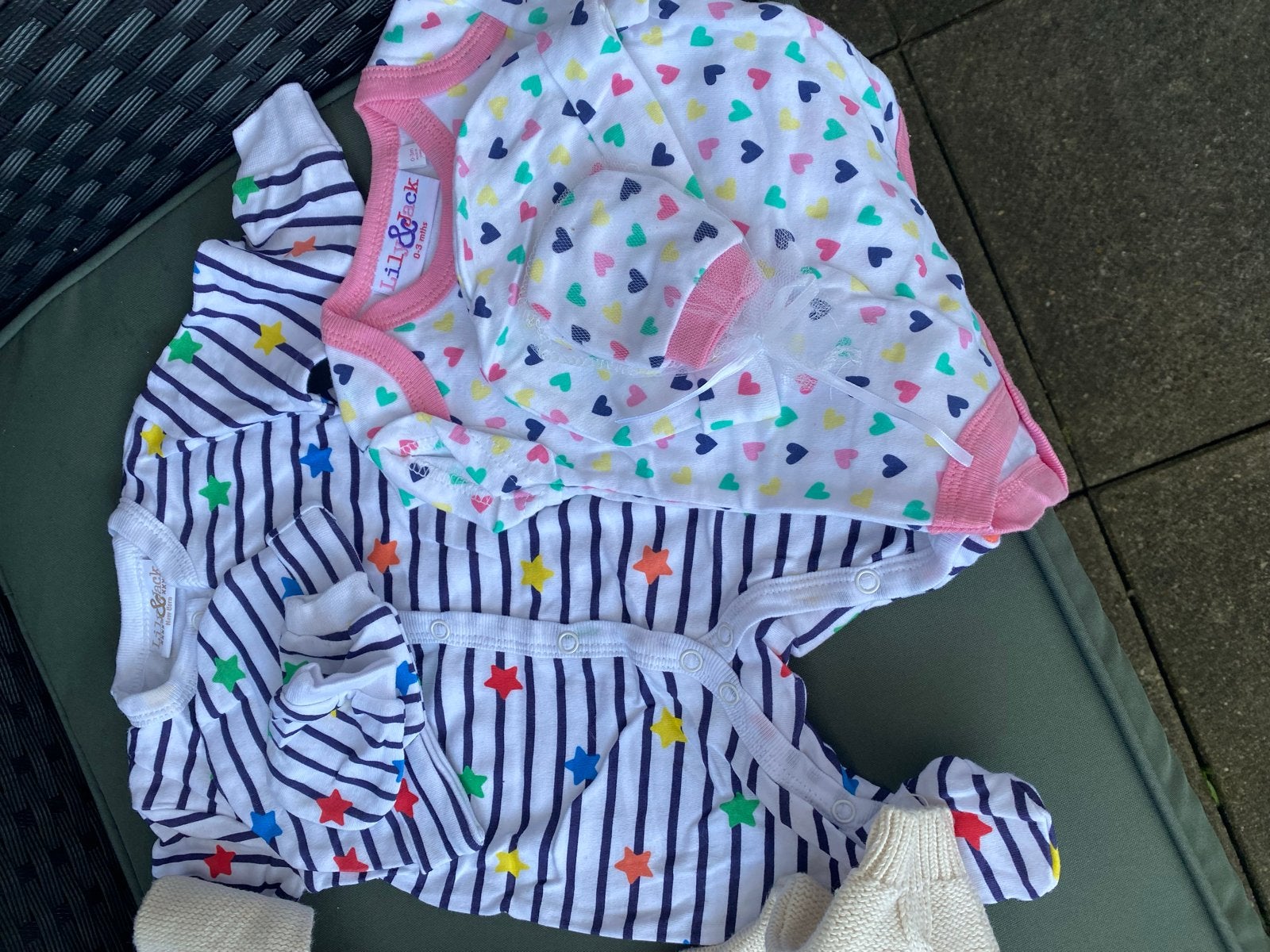 Grote partij babykleding en accessoires (maat 46-68), Ophalen, Zo goed als nieuw, Jongetje of Meisje