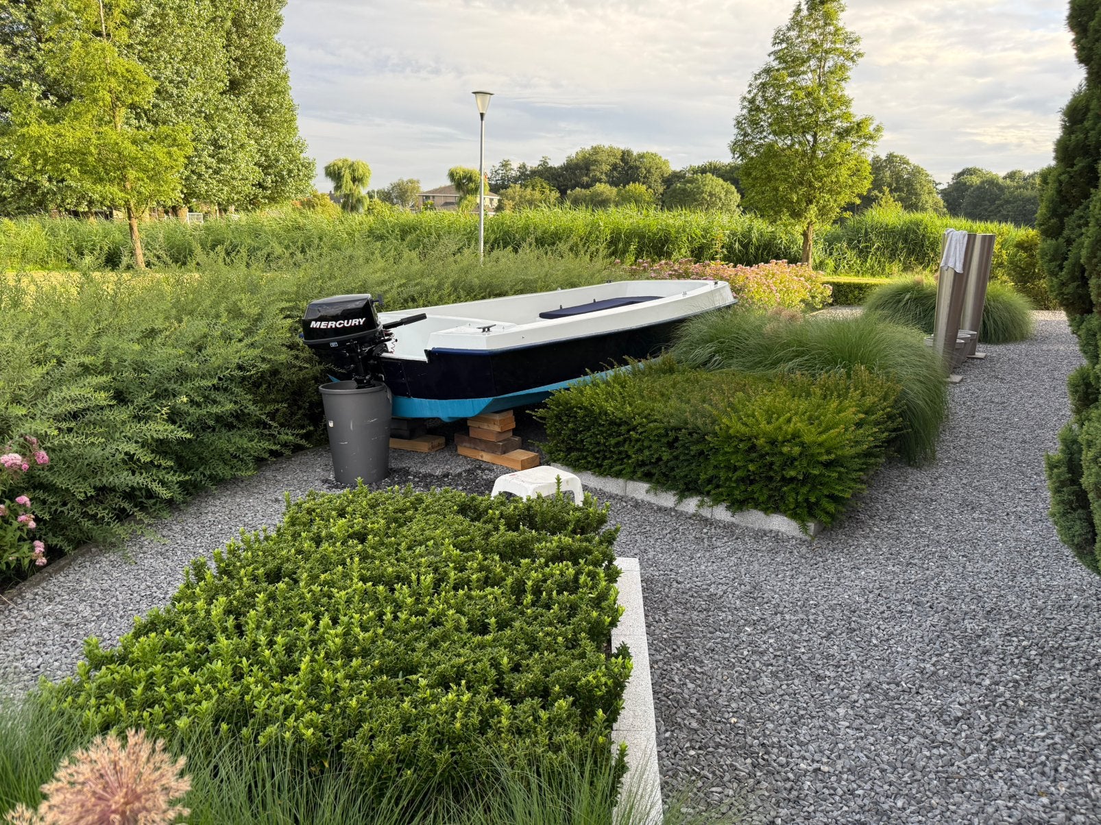 Wato 410 met Mercury 5pk 4takt, Overige merken, Buitenboordmotor, Zo goed als nieuw, Polyester