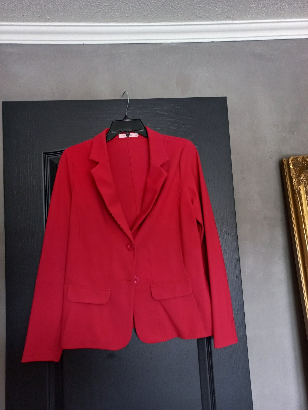 studio anneloes blazer mt M, Ophalen of Verzenden, Zo goed als nieuw, Maat 38/40 (M), Rood