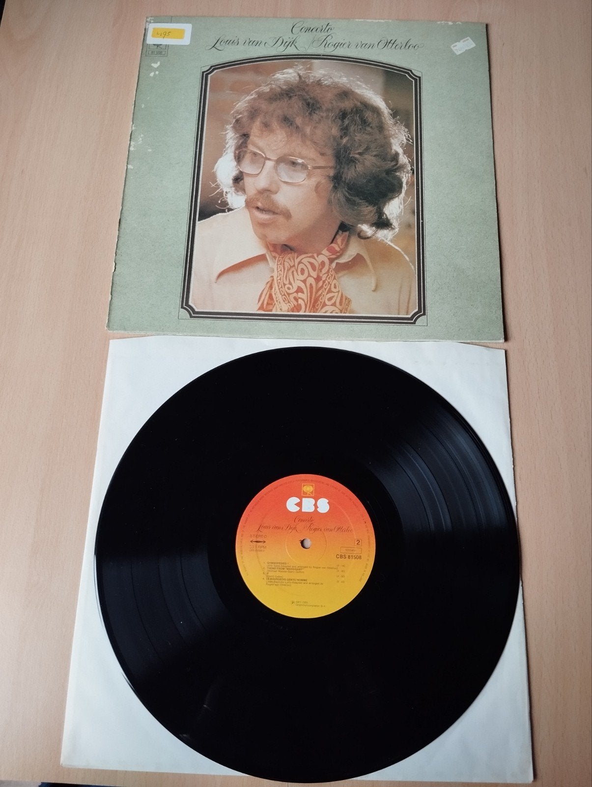 LP "Concerto" - Louis van Dijk & Rogier van Otterloo (1974), LP, Ophalen of Verzenden, 12 inch, Barok