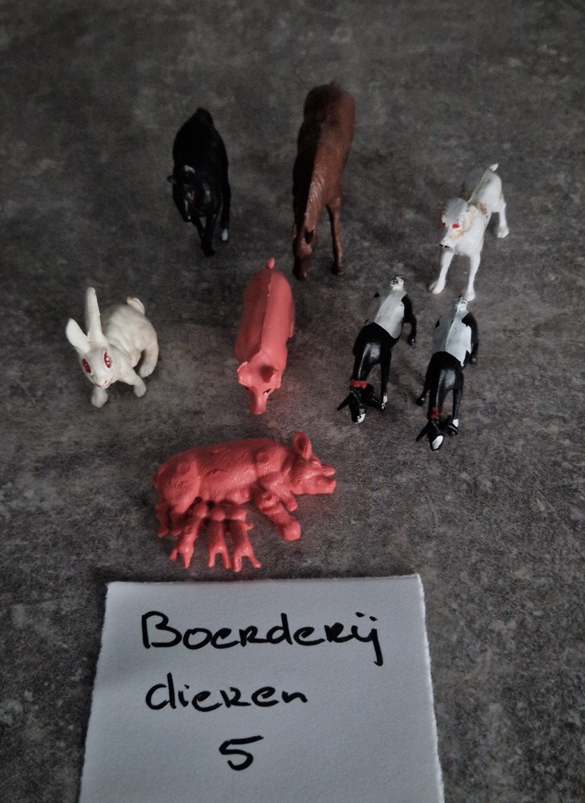 Diverse set boerderijdieren en paarden speelfiguren, Kinderen en Baby's, Speelgoed | Actiefiguren, Ophalen of Verzenden, Nieuw