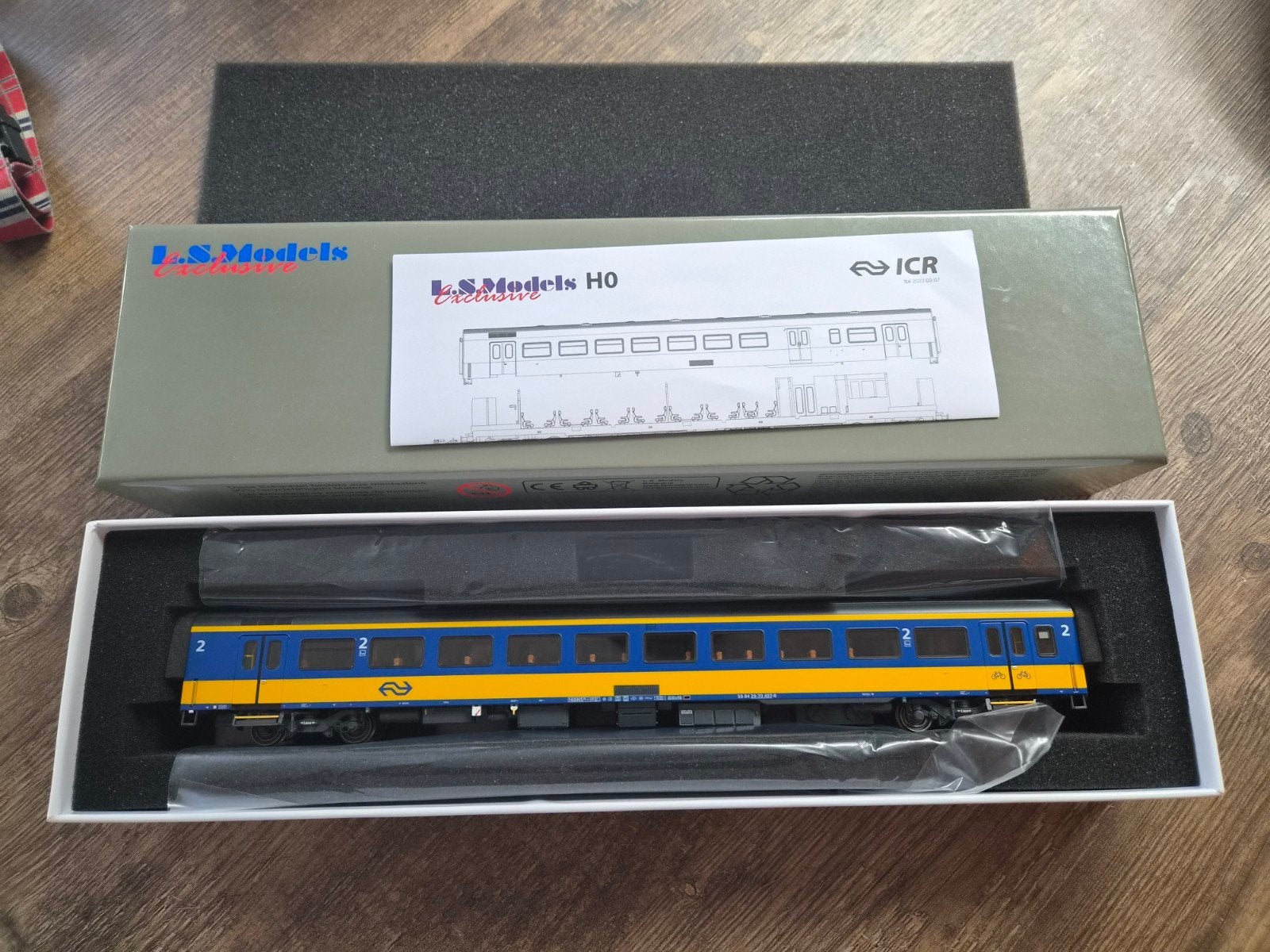 LS MODELS 44244 - NS, Hobby en Vrije tijd, Overige merken, Gelijkstroom, Ophalen of Verzenden, NS