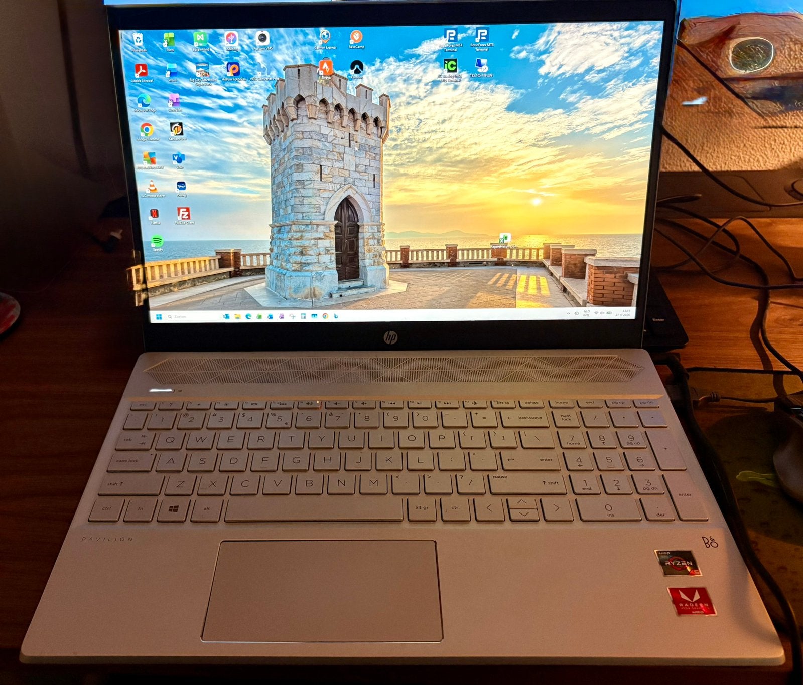 Hp pavilion laptop 16gb, Ophalen, Gebruikt, 2 tot 3 Ghz, Qwerty