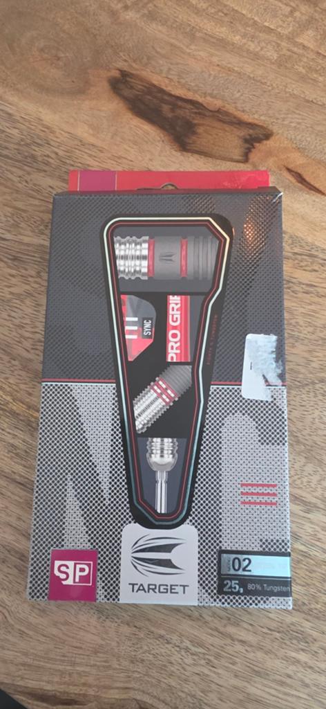 Target SP 02 Darts - 25g, 80% Tungsten, Ophalen of Verzenden, Nieuw, Pijlen