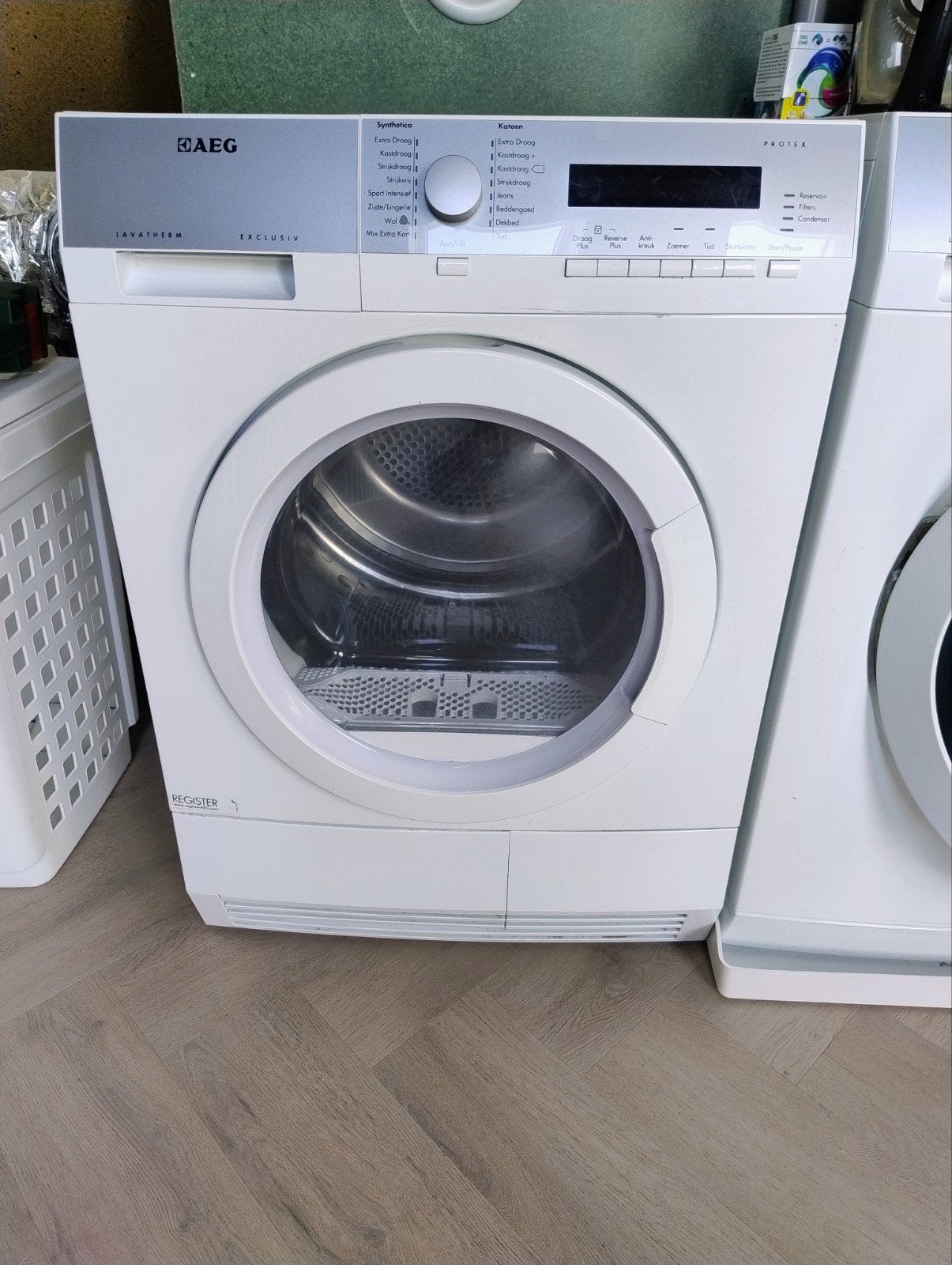 AEG Lavatherm Protex droger - defect (pompt niet), Ophalen, 6 tot 8 kg, Voorlader, Niet werkend