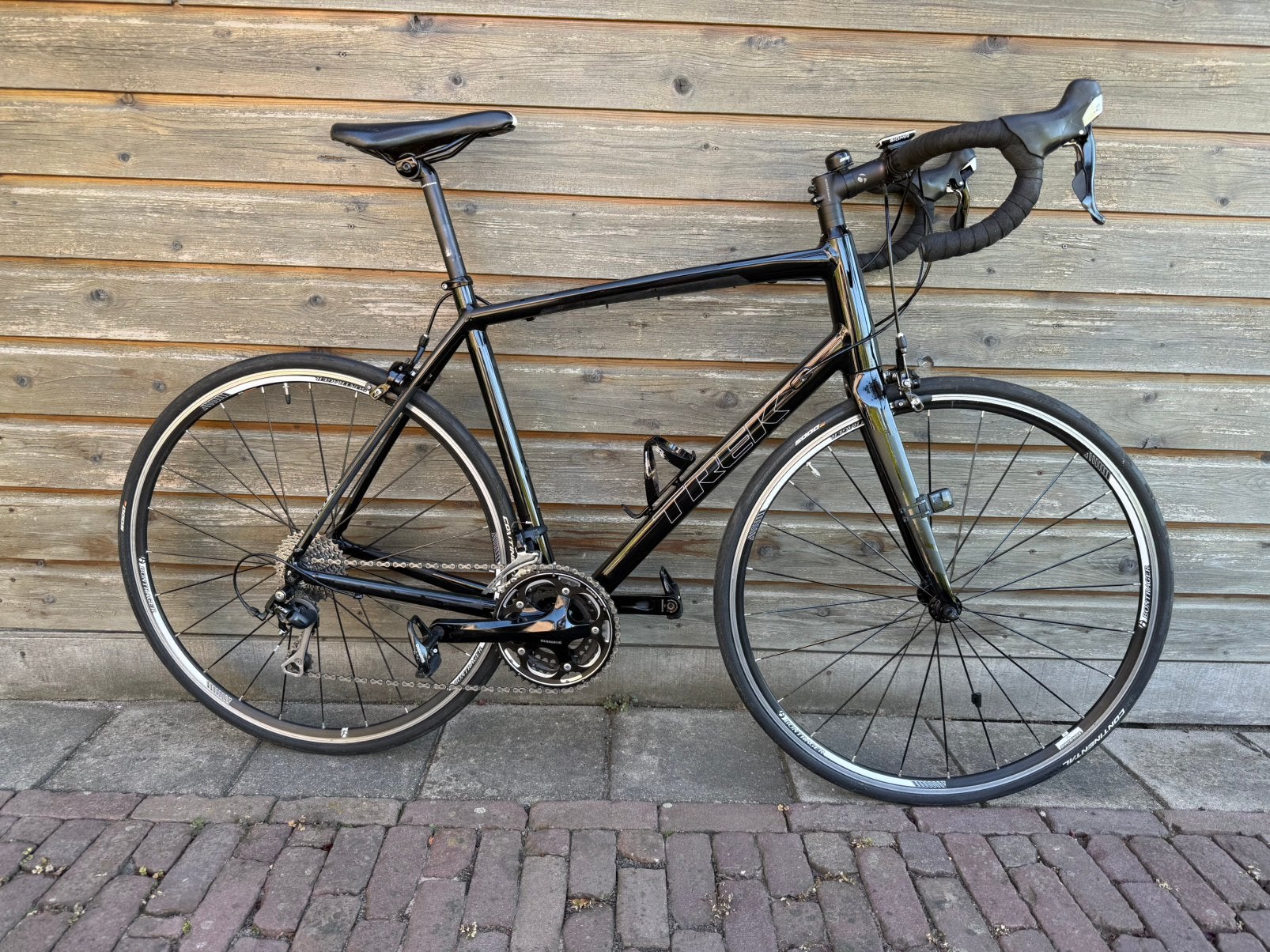 Trek 2.1 Madone racefiets Shimano 105 maat 59, Fietsen en Brommers, 28 inch, Aluminium, Zo goed als nieuw, 57 tot 61 cm
