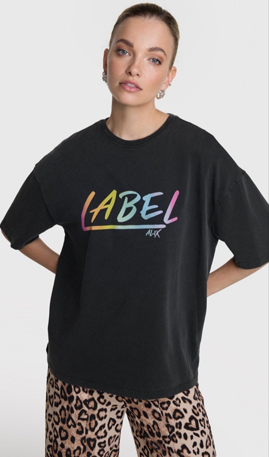Alix the Label shirt mt M ZGAN, Kleding | Dames, Maat 38/40 (M), Alix the label, Verzenden, Zwart