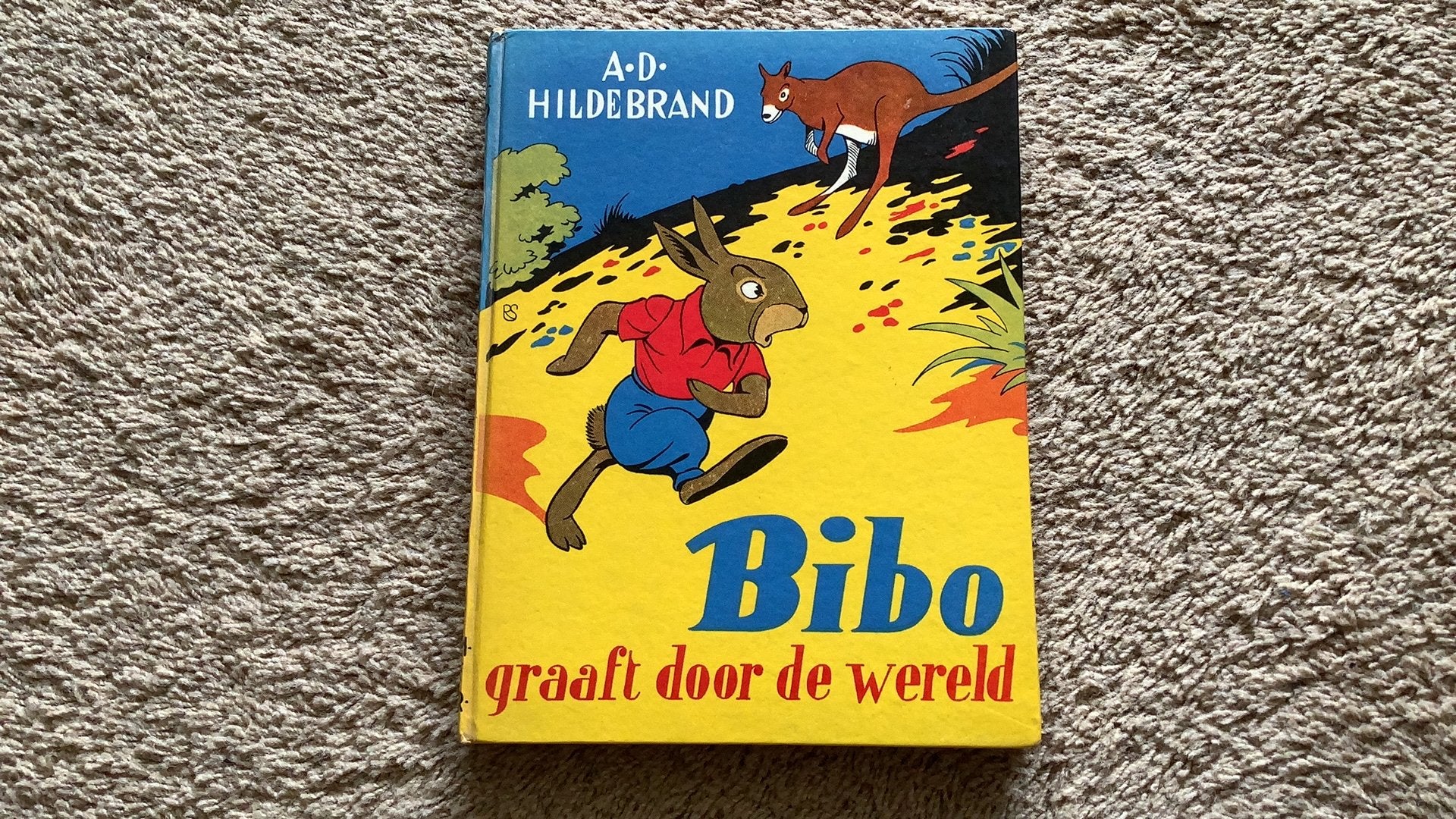 A.D. Hildebrand, Bibo graaft door de wereld. Zonder jaar /, Ophalen of Verzenden, Gelezen, Fictie algemeen