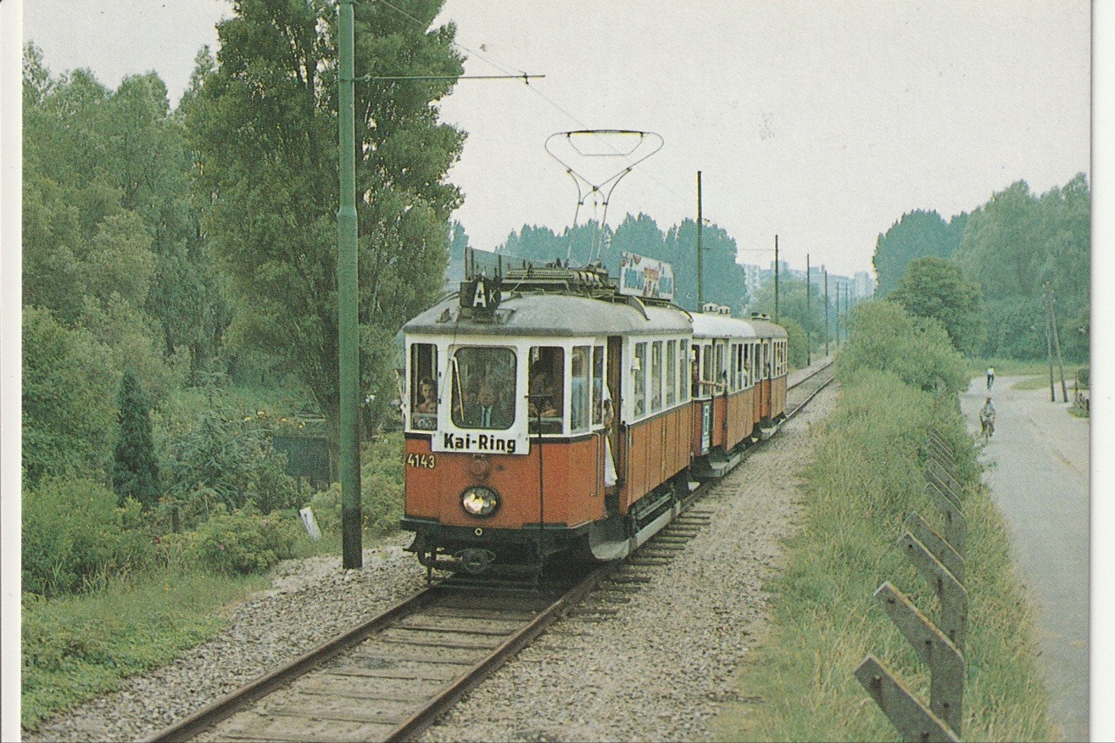 AMSTERDAM TRAJECT MUSEUMLIJN KOENENKADE JOLLENPAD 24 -6-1981, Ophalen of Verzenden, 1980 tot heden, Ongelopen, Noord-Holland
