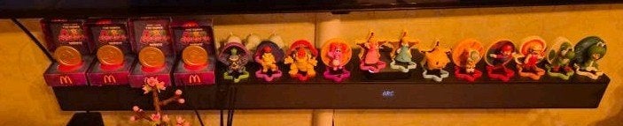 Complete set McDonald's Super Mario Galaxy figuren, Ophalen of Verzenden, Zo goed als nieuw